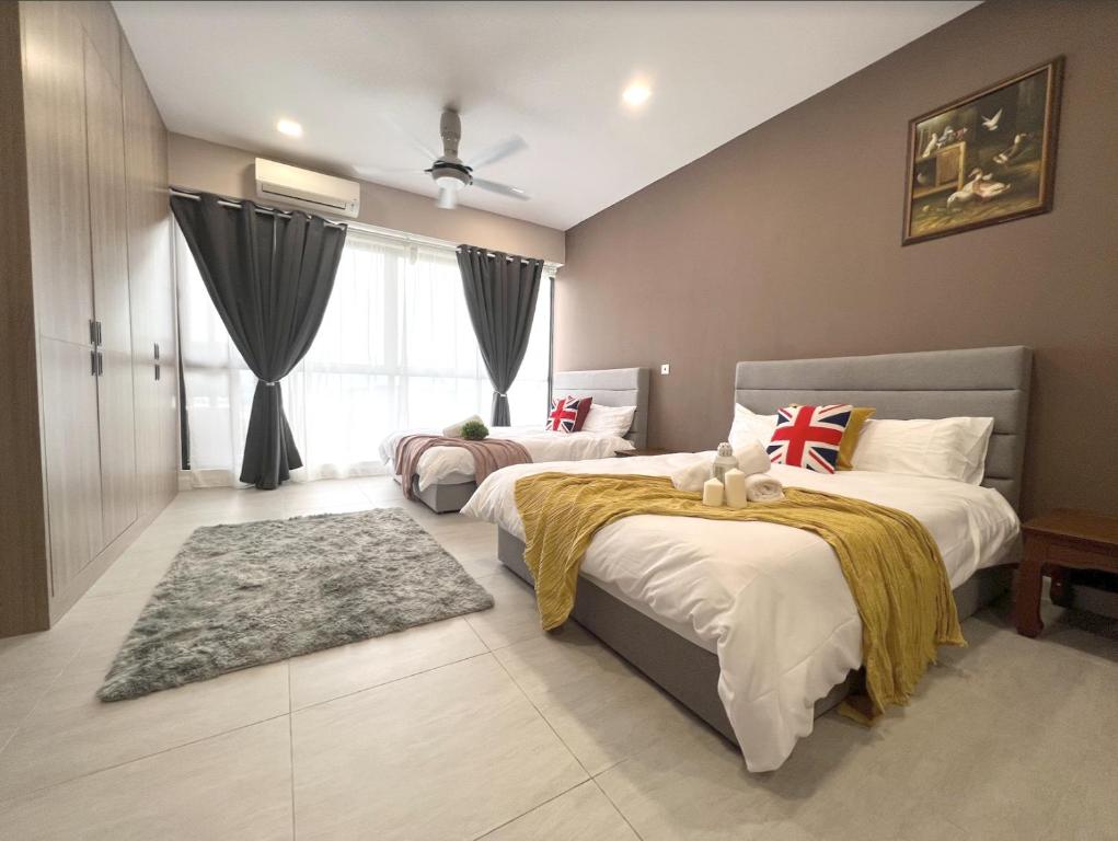 FREE NETFLIX # 2 Bed Family BellSuite - Sepang KLIA Kota Warisan