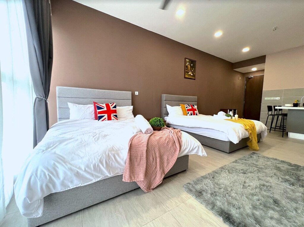 Free Parking/NEAR KLIA BellSuite Sepang 4Pax Suite