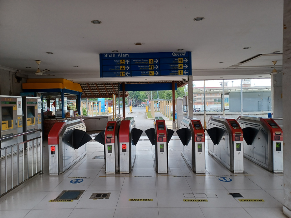 Shah Alam KTM Komuter Station  mrt.com.my