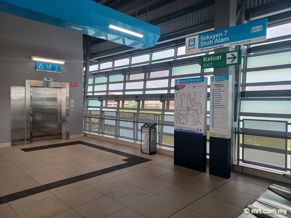 Seksyen 7 Shah Alam LRT Station