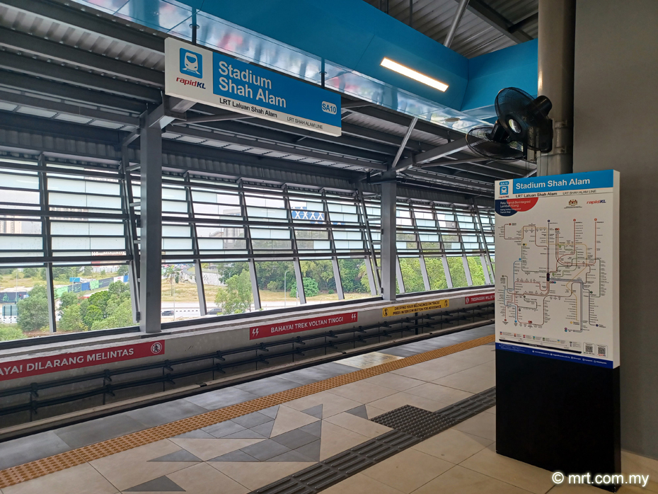 Stadium Shah Alam LRT Station