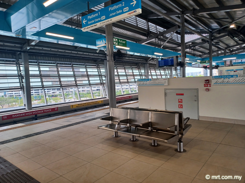 Stadium Shah Alam LRT Station