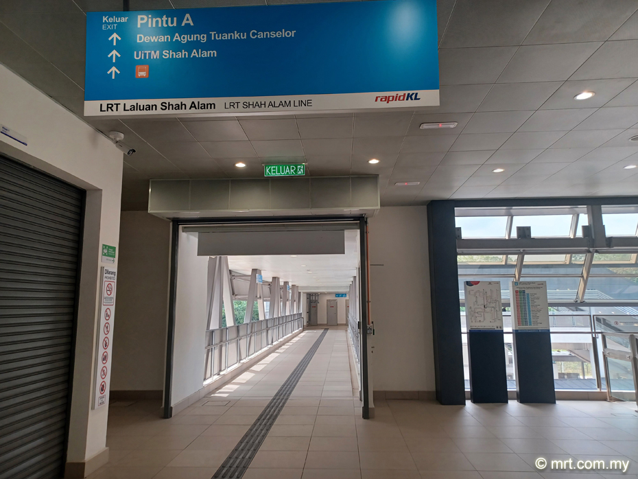 UiTM Shah Alam LRT Station