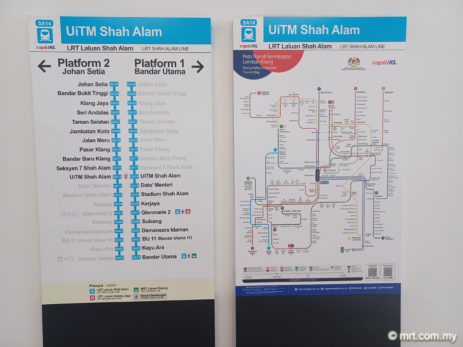 UiTM Shah Alam LRT Station